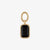 Black Onyx Earring Charm