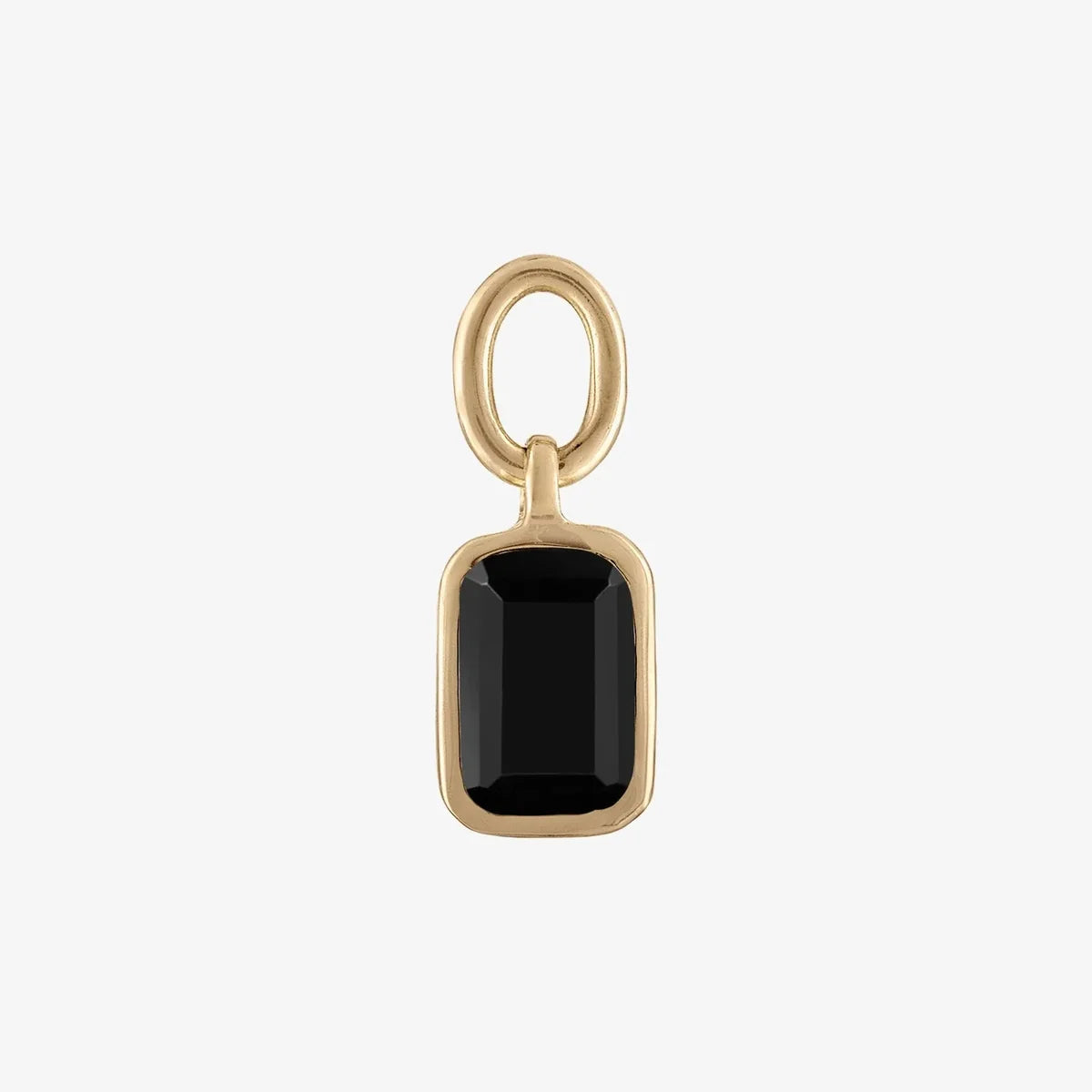 Black Onyx Earring Charm