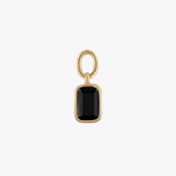 Black Onyx Earring Charm