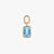 Blue Topaz Earring Charm