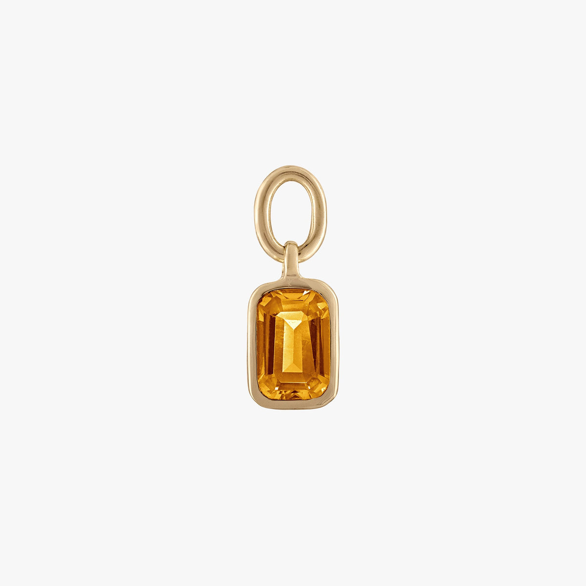 Citrine Earring Charm