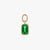 Emerald Earring Charm