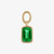 Emerald Earring Charm
