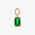 Emerald Earring Charm