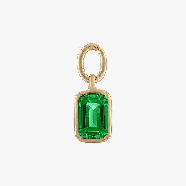 Emerald Earring Charm