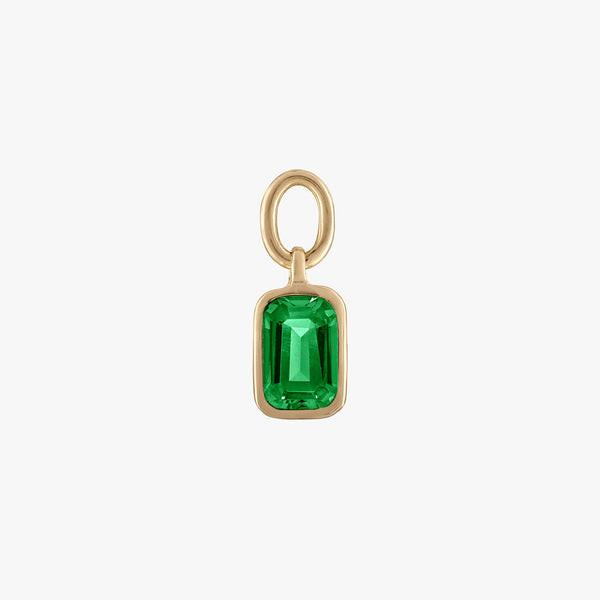 Emerald Earring Charm