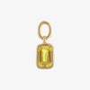 Yellow Citrine Earring Charm