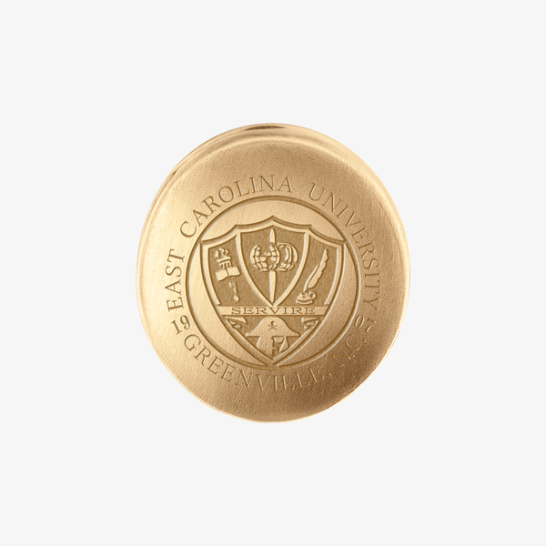 ECU Crest Lapel Pin