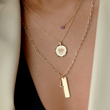 ECU 7-Point Diamond Necklace