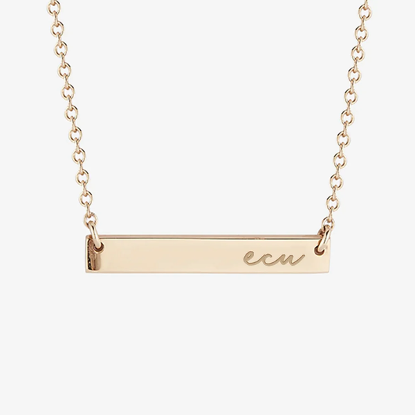 ECU Horizontal Bar Necklace