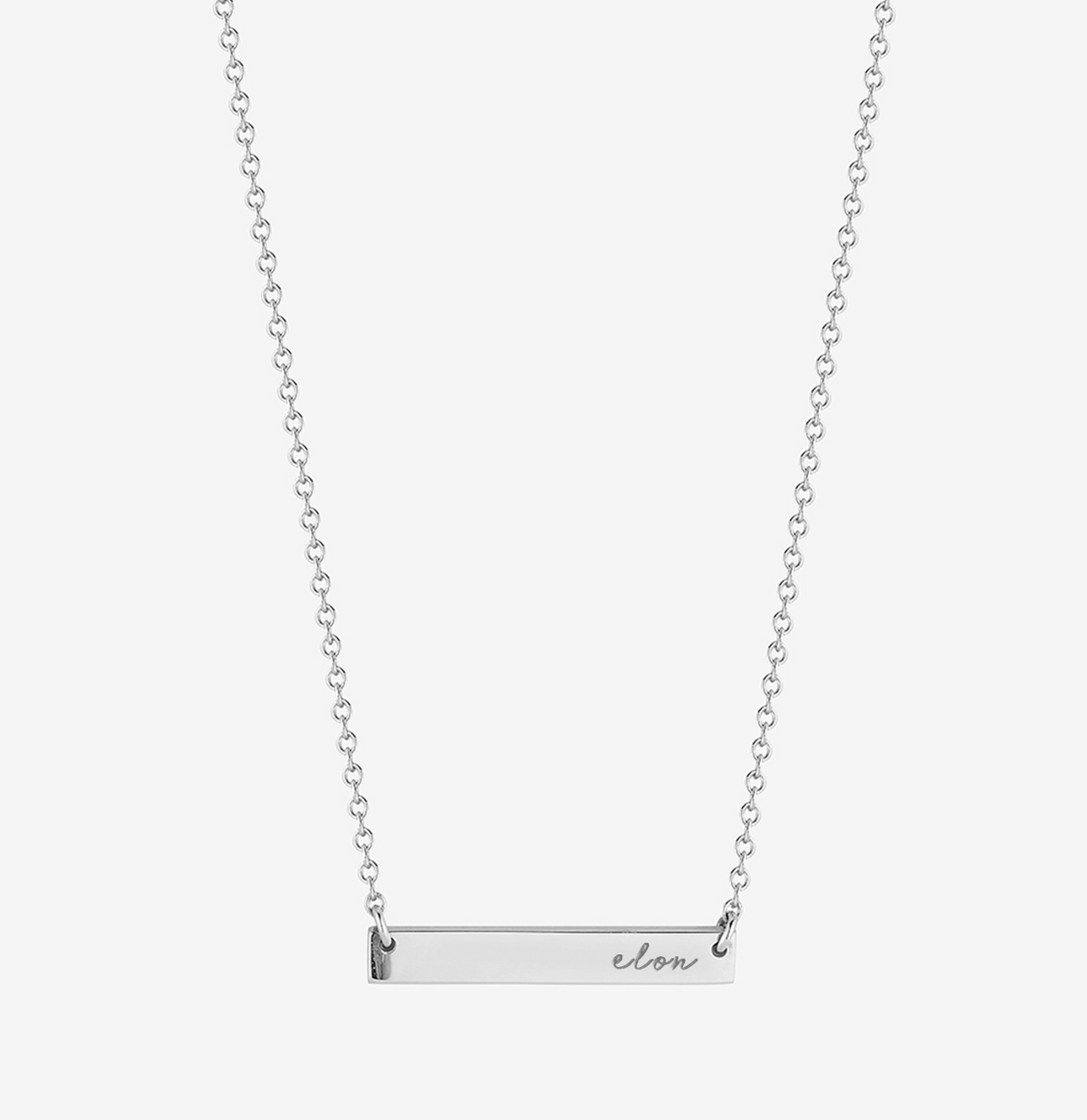 Elon Horizontal Bar Necklace