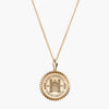 Gold Elon Sunburst Necklace