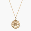 Gold Elon Sunburst Necklace