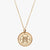 Gold Elon Florentine Necklace Petite