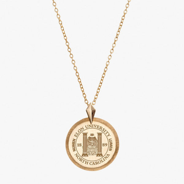 Gold Elon Florentine Necklace Petite