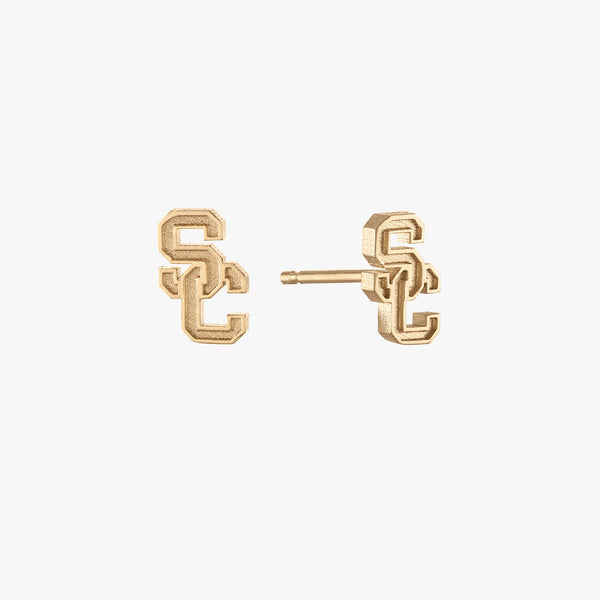 USC Logo Stud Earring