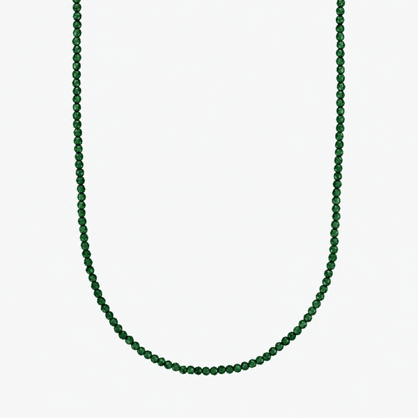 Green Beaded Necklace
