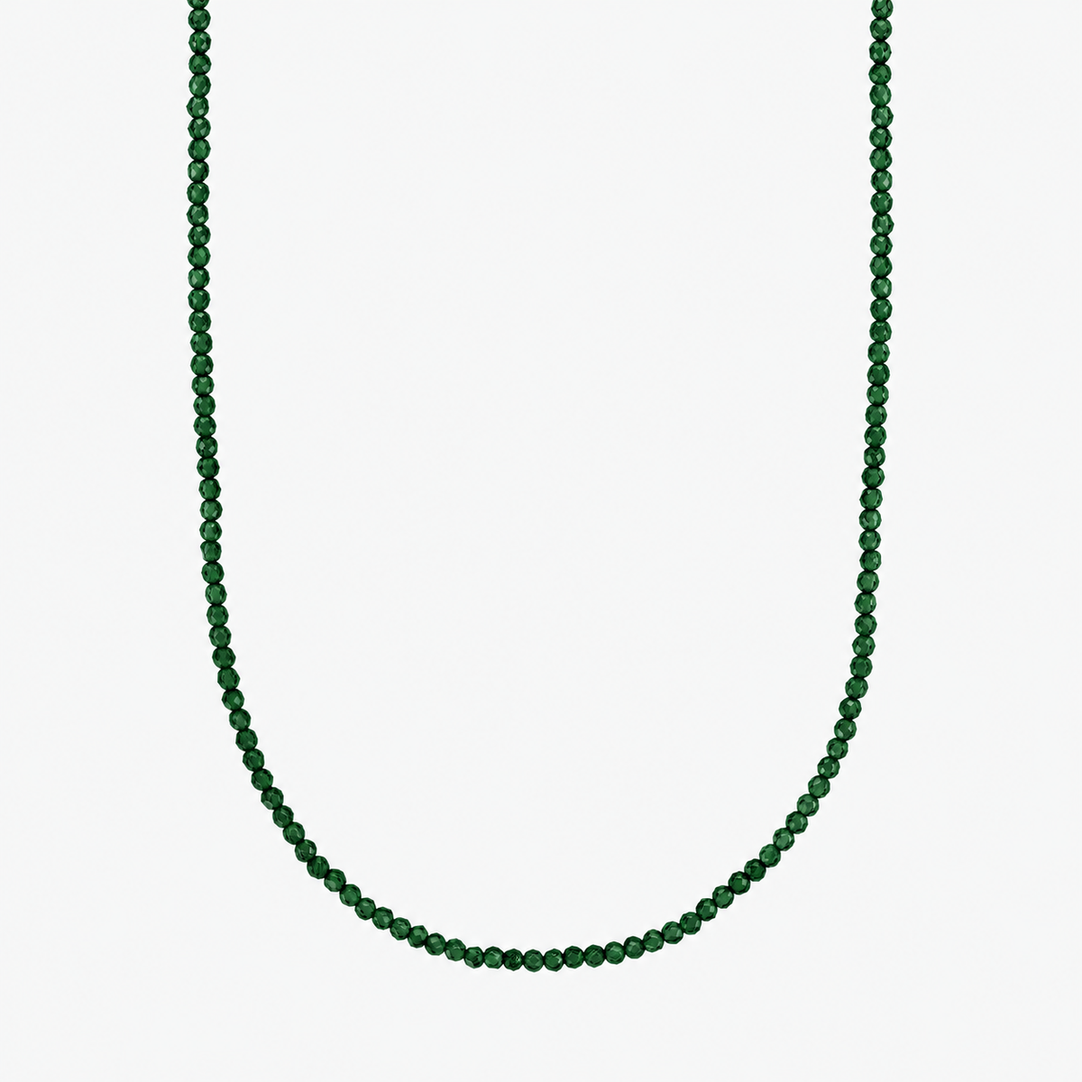 Green Beaded Necklace