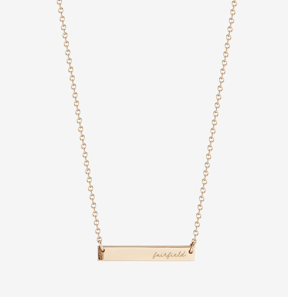 Fairfield Horizontal Bar Necklace