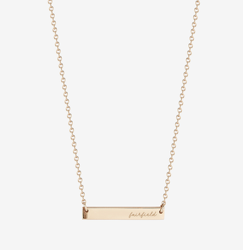 Fairfield Horizontal Bar Necklace