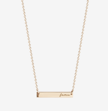 Florida A&M Horizontal Bar Necklace