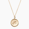 Gold Vermeil 14K Gold Florida A&M Snake Sunburst Necklace