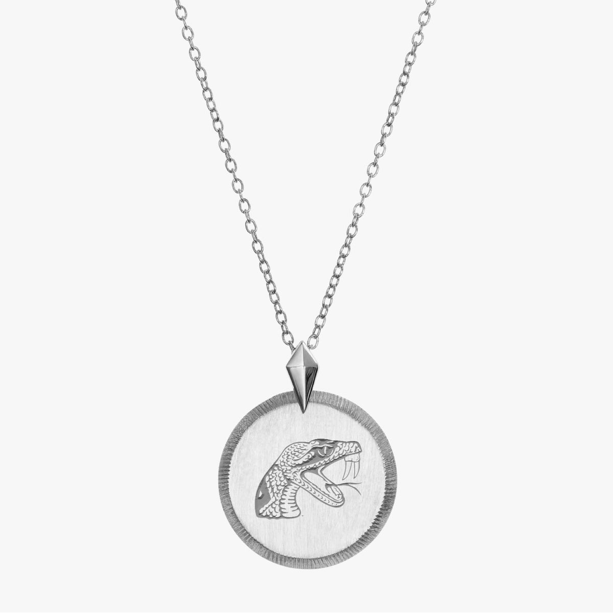 Silver Florentine Necklace Petite