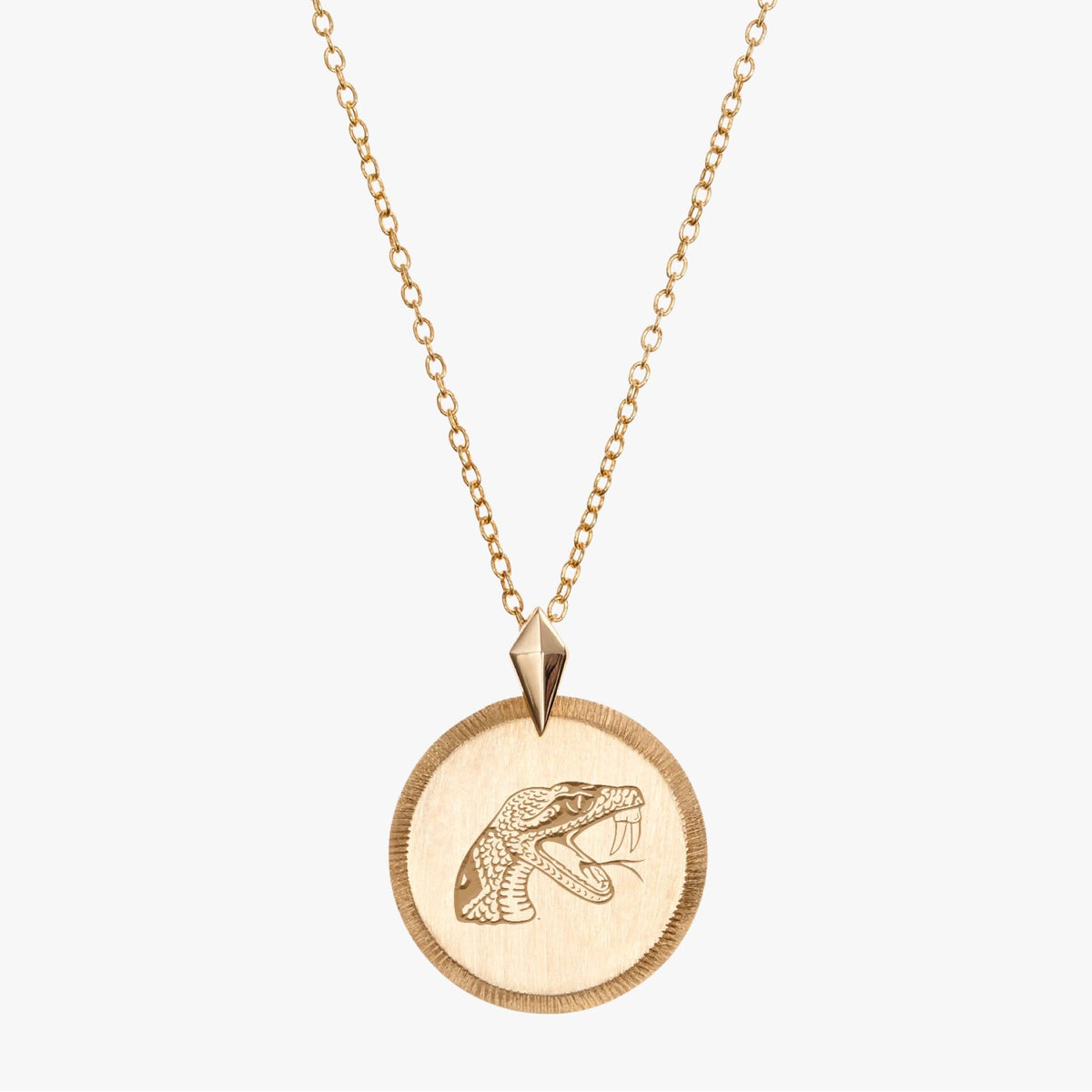 Gold Florentine Necklace Petite