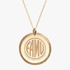 Gold Florentine Necklace
