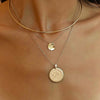 Purdue P Necklace on figure