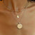 Purdue P Necklace on figure