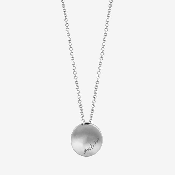 Florida Gators Silver Necklace