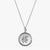 Silver Florida Sunburst Bull Gator Necklace