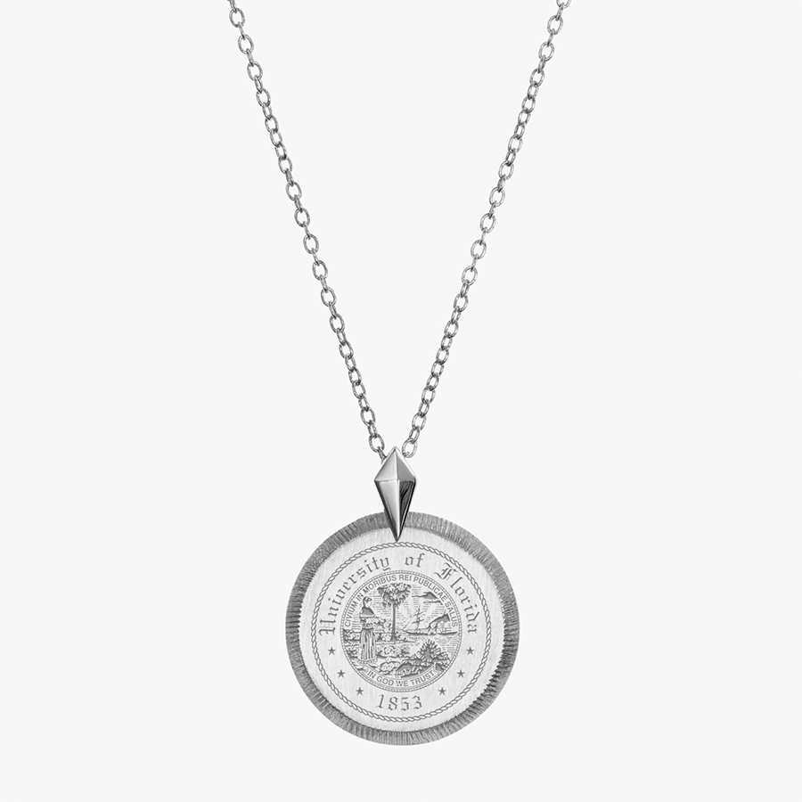 Florida Seal Florentine Pendant Petite