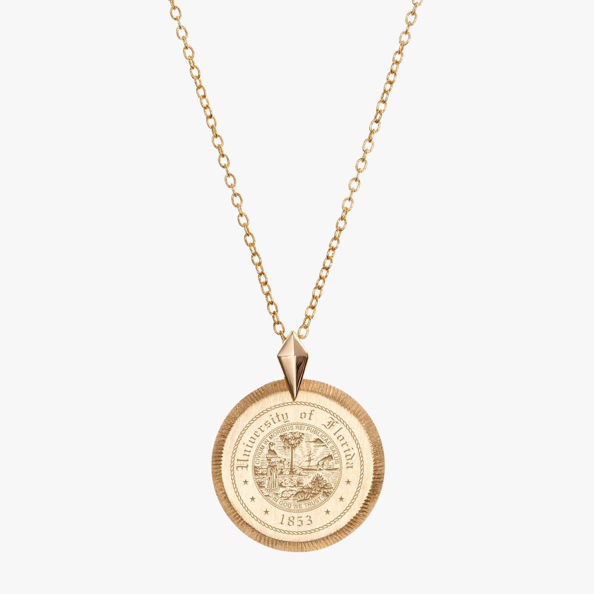 Florida Seal Florentine Necklace Petite