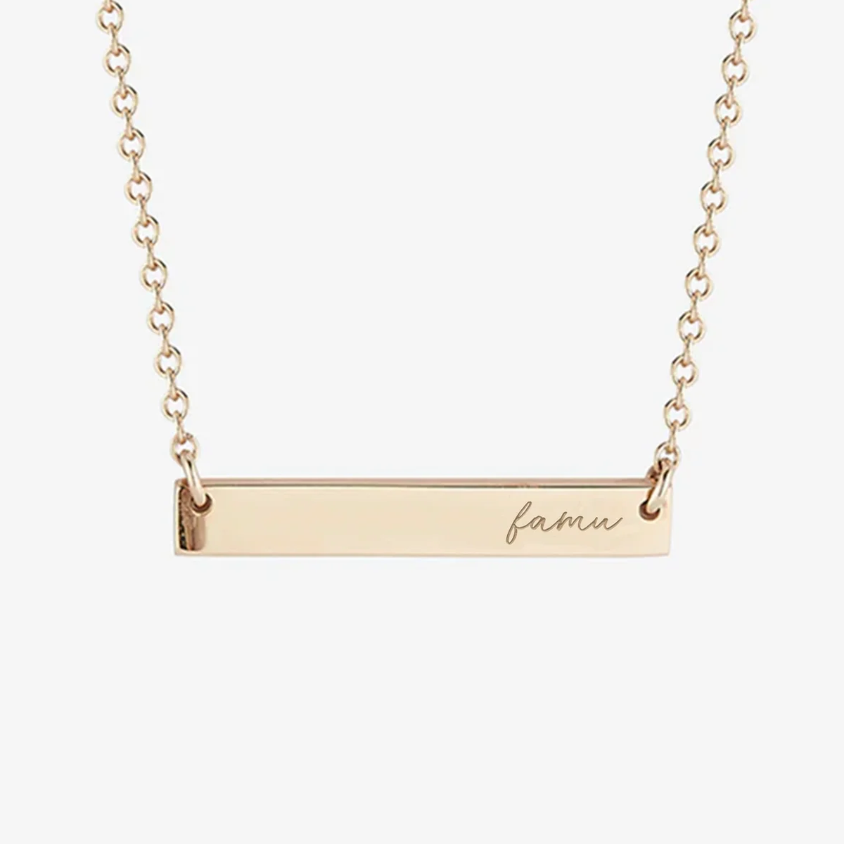 Florida A&M Horizontal Bar Necklace