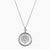 Sterling Silver Fordham University Sunburst Necklace