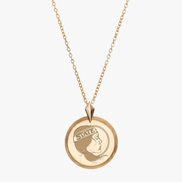 FSU Vintage Florentine Pendant Petite