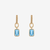 Blue Topaz Florentine Earring Bundle