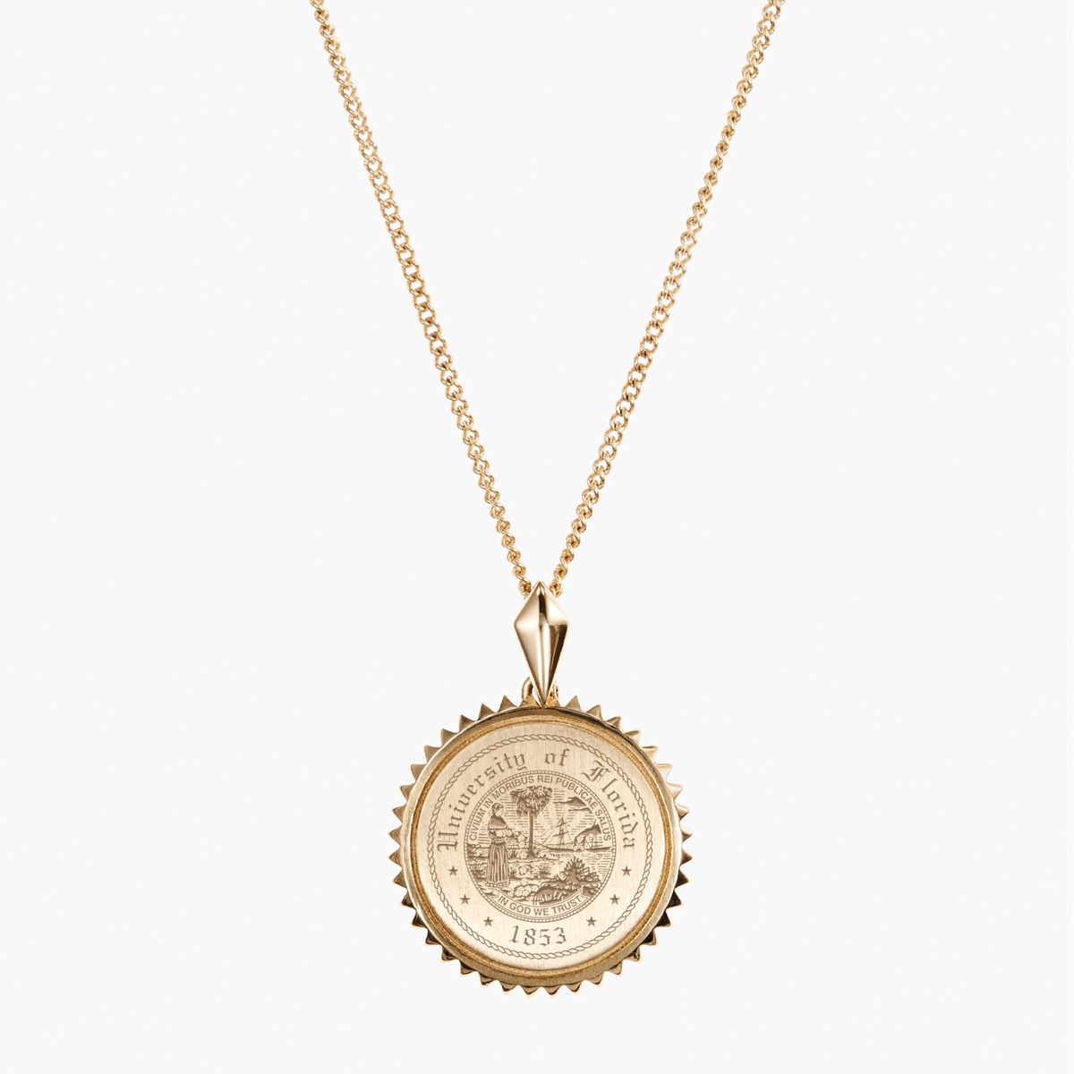 Florida Seal Sunburst Pendant