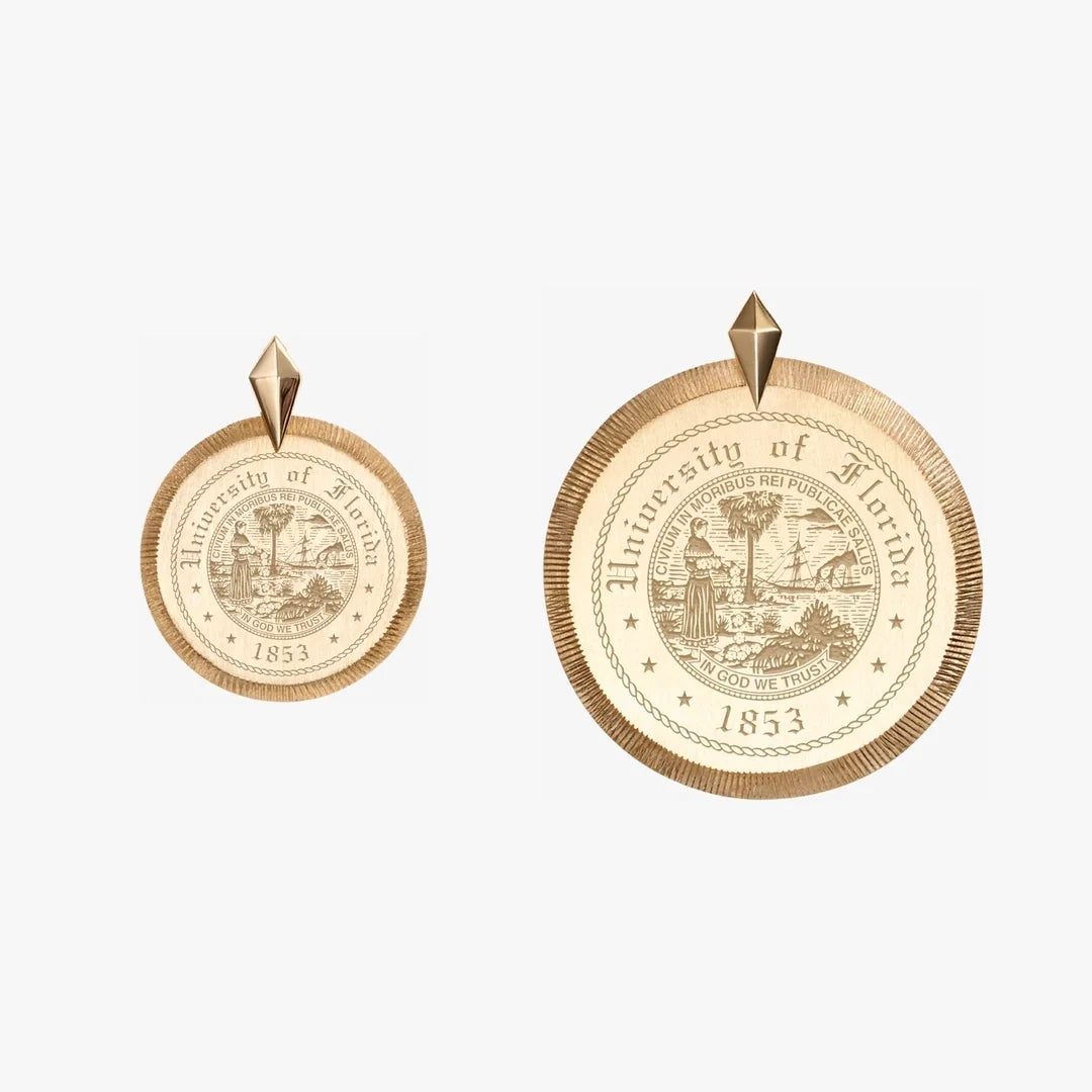 Florida Seal Florentine Pendant