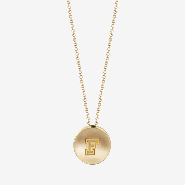 Fordham F Necklace