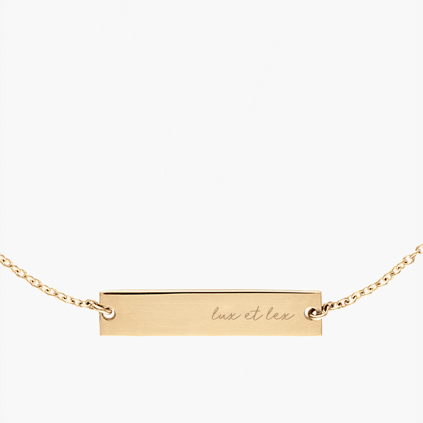 Franklin & Marshall Lux Et Lex Bracelet