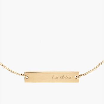 Franklin & Marshall Lux Et Lex Bracelet