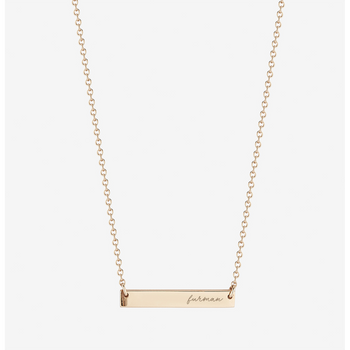 Furman Horizontal Bar Necklace