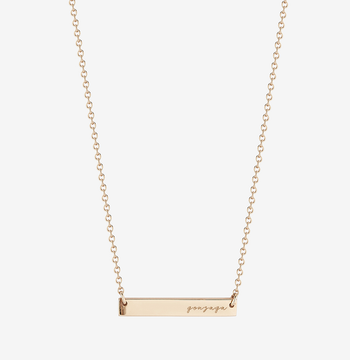 Gonzaga Horizontal Bar Necklace