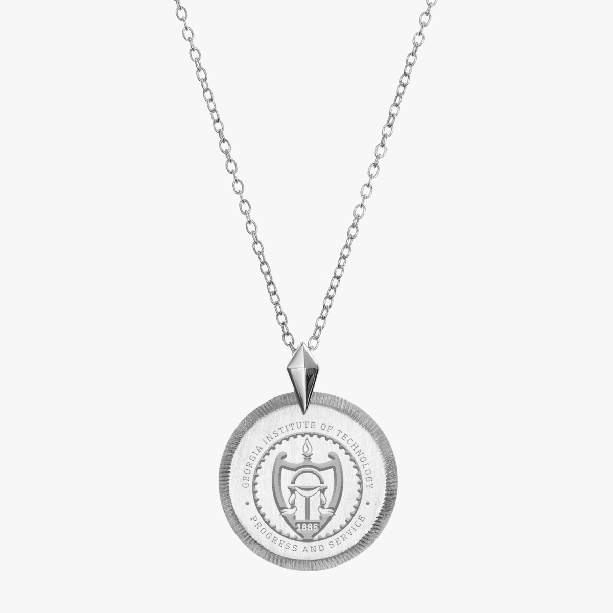 Georgia Tech Florentine Necklace Petite