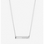 GW Raise High Horizontal Bar Necklace