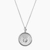 Silver GW Sunburst Necklace