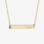 Georgetown Hoyas Horizontal Bar Necklace
